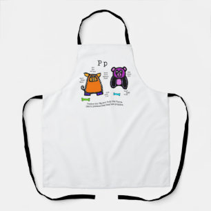 Pig & Panda Apron
