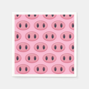 Pig Paper Napkins, Farm Animal Party Supplies Napkin