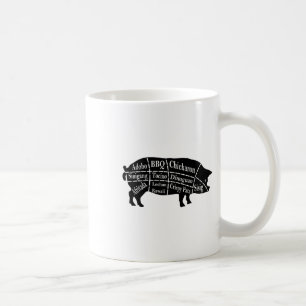 Pig Parts Filipino Food Bbq Pinoy Adobo Funny Pork Coffee Mug