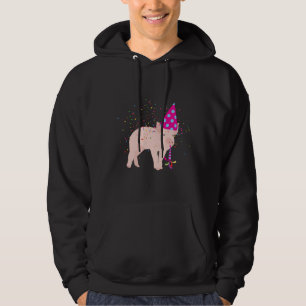 Pig Partying - Animals Having a Party Hoodie