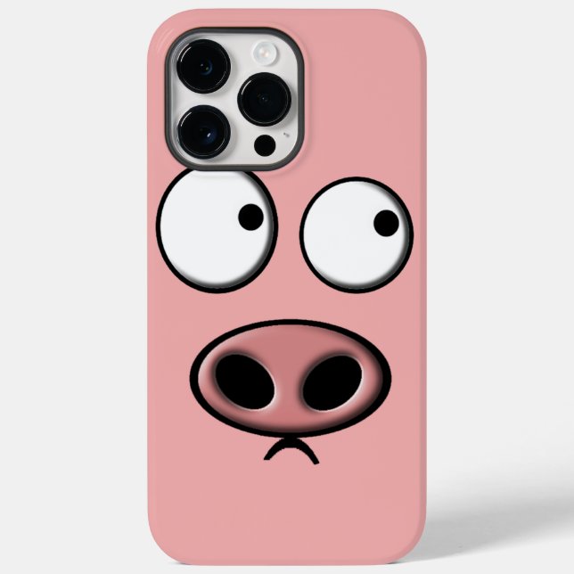 Pig Phone Case-Mate iPhone Case (Back)