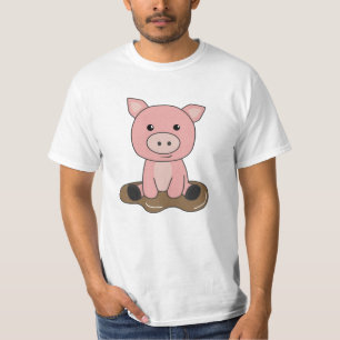 Pig Piglet Piglet Mud Puddle Mud T-Shirt