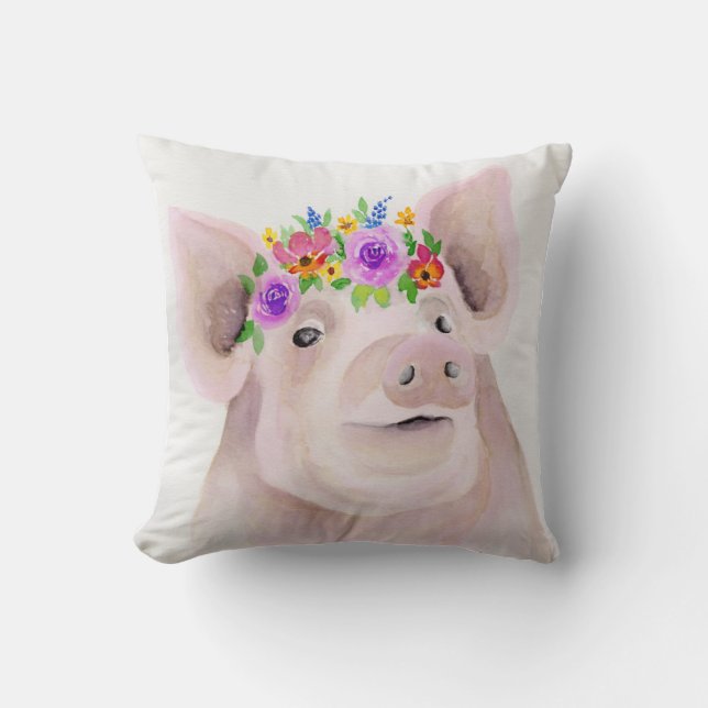 pig pillow (Front)