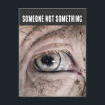 PIG Postcard, SOMEONE NOT SOMETHING Postcard<br><div class="desc">SOMEONE NOT SOMETHING PIG POSTCARD</div>