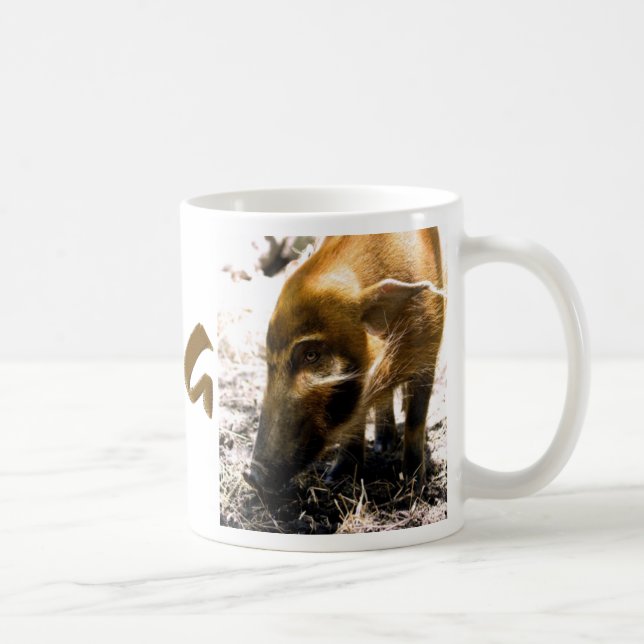 Pig Profile  1966 Coffee Mug (Right)
