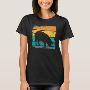 Pig Retro Vintage Sunset Pig Piggies Sow Owner Fa T-Shirt