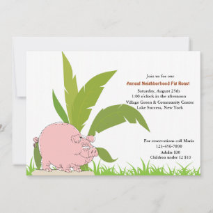 Pig Roast Invitation