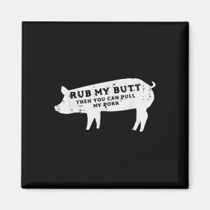 Pig Rub You Can Pull My Pork Bbq Barbecue Grill Wo Magnet