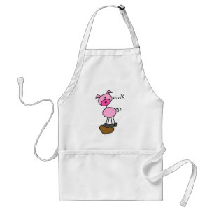 Pig Says Oink T-shirts and Gifts Standard Apron