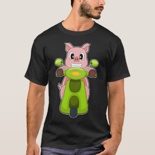 Pig Scooter T-Shirt