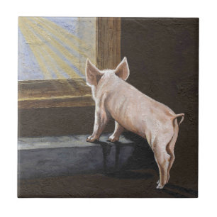 Pig Shadow Tile