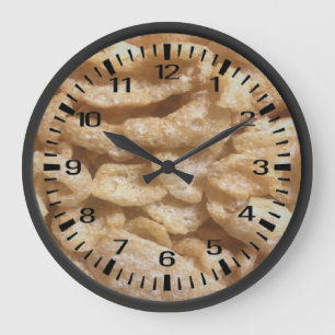 Pig Skins Large Clock