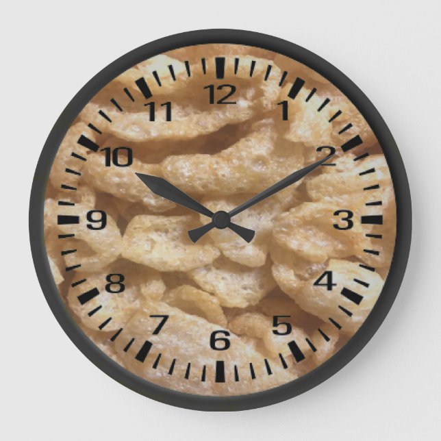 Pig Skins Large Clock (Front)