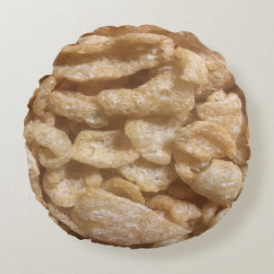 Pig Skins Round Cushion