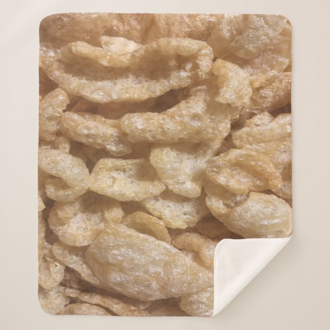 Pig Skins Sherpa Blanket (Front)