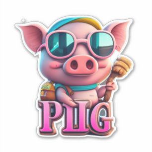 Pig Stickers Your Ultimate Swine-Themed Hub