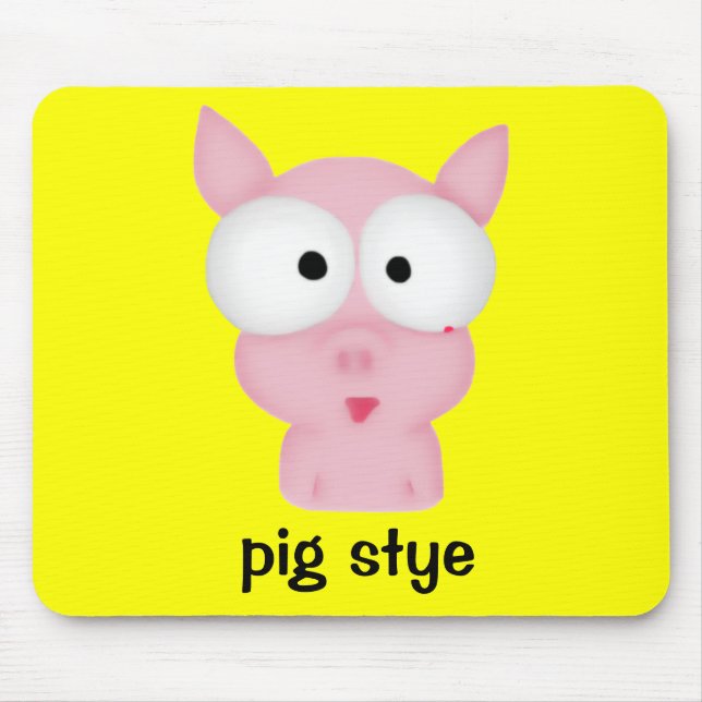 Pig Stye Mousepad (Front)