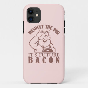 PIG TO BACON custom colour iPhone case
