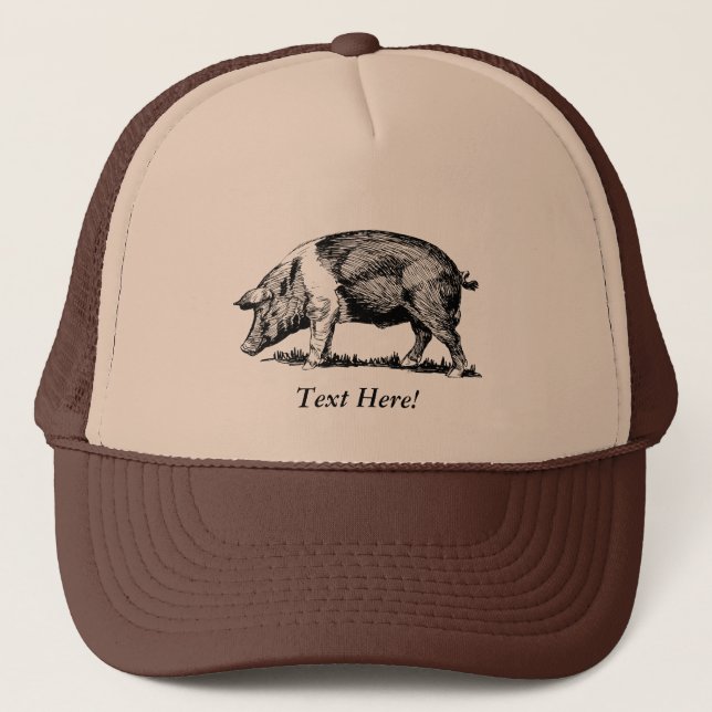 Pig Trucker Hat (Front)