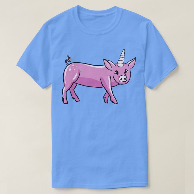 Pig Unicorn T-Shirt (Design Front)