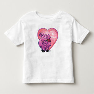 Pig Valentine's Day Toddler T-Shirt