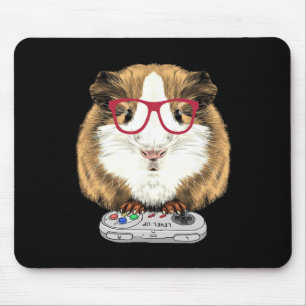 Pig Video Game Wildlife Animal Guinea Pig Gamers 1 Mouse Pad