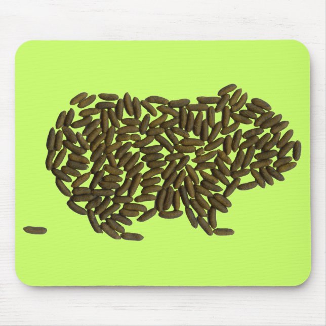 Pig w/Poopie Mousepad (Front)