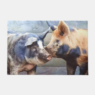 Pig Whisperer Doormat