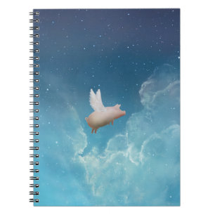 pig with wings notebook