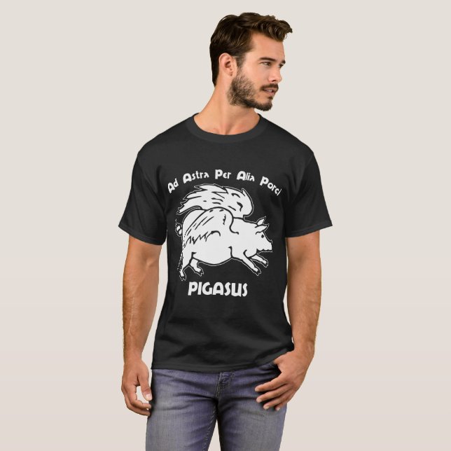 Pigasus John Steinbeck Personal Stamp To The Stars T-Shirt (Front Full)