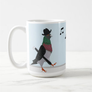 Pigeon About Town Funny  Coffee Mug