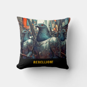 Pigeon Army Cushion