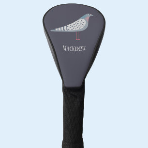 Pigeon Bird Personalised Golf Head Cover