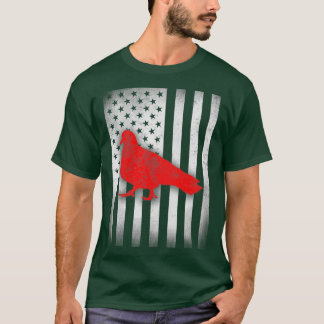 pigeon Bird shirt US Flag