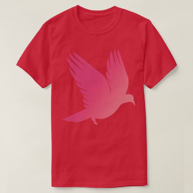 Pigeon Birds T-Shirt (Design Front)
