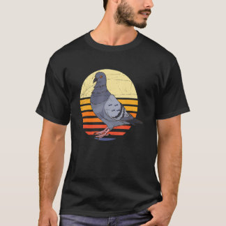 Pigeon Breeder Animal Bird  Retro Pigeon T-Shirt