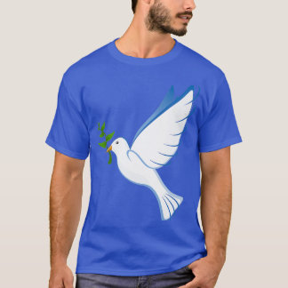 Pigeon Bring Leaf 2 T-Shirt