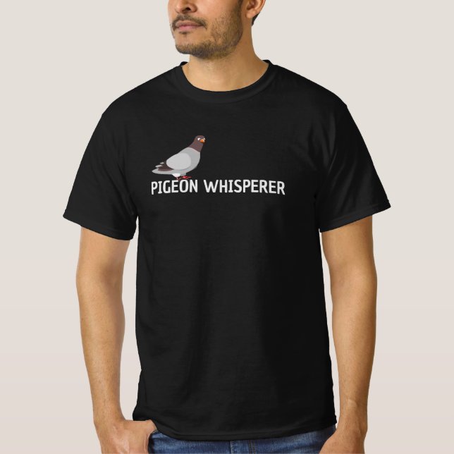 Pigeon Carrier Pigeon T-Shirt (Front)