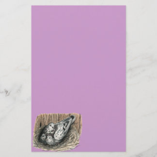 Pigeon Family Stationery