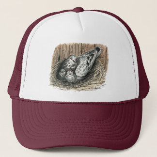 Pigeon Family Trucker Hat