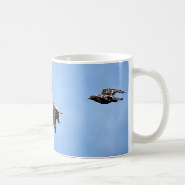 Pigeon Flight Positions Mug (Right)