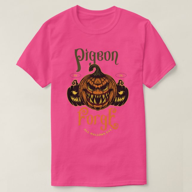 Pigeon Forge Tennessee Halloween T-Shirt (Design Front)