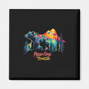 Pigeon Forge Tennessee Mountains Bear Usa Hiking S Magnet