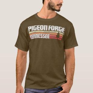 Pigeon Forge Tennessee TN Gift Retro Vintage 70s 8 T-Shirt
