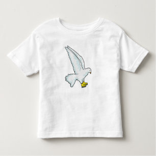 Pigeon Ice skating Ice skates Toddler T-Shirt