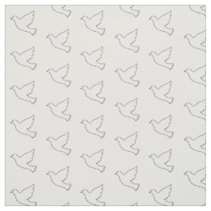 Pigeon Icon Fabric