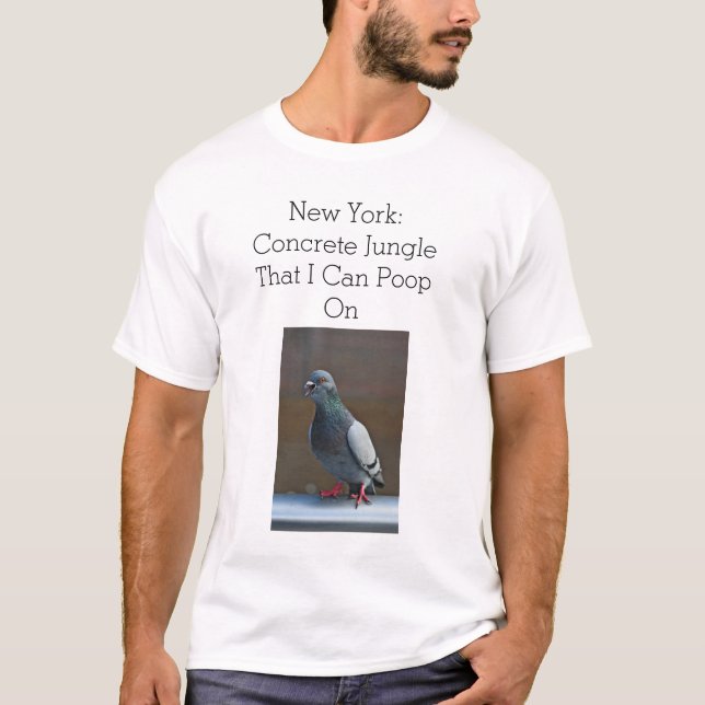 Pigeon in New York T-Shirt (Front)