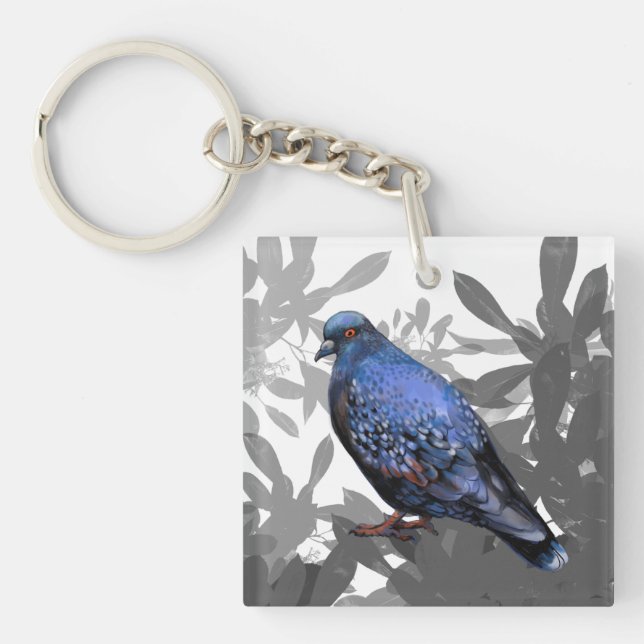 Pigeon, Keychain (Front)