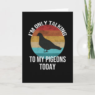 Pigeon Lover   Pigeon Breeder Pigeon Whisperer Card