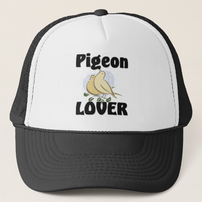 Pigeon Lover Trucker Hat (Front)